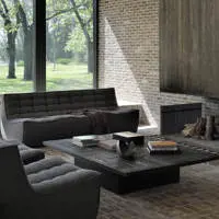 Tabwa Blok Black Coffee Table